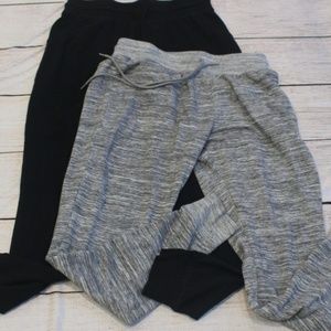 2 Pairs EUC Mossimo Medium Jogger Sweat Pants